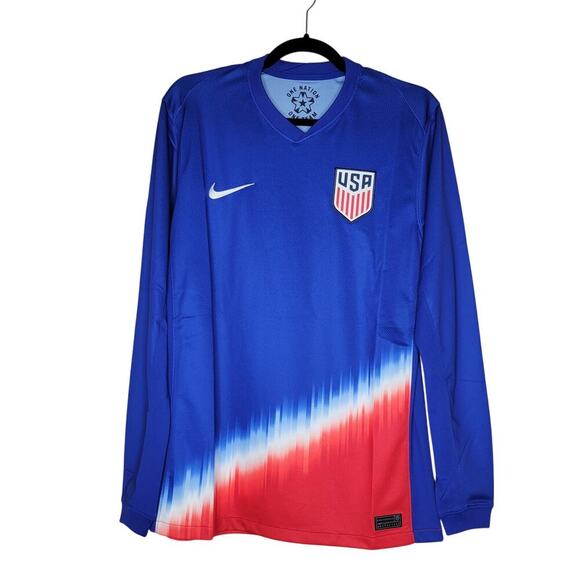 Nike USMNT 2024 Away Replica Jersey Men Medium Dri-fit Soccer Long Sleeve Sports - Picture 1 of 7